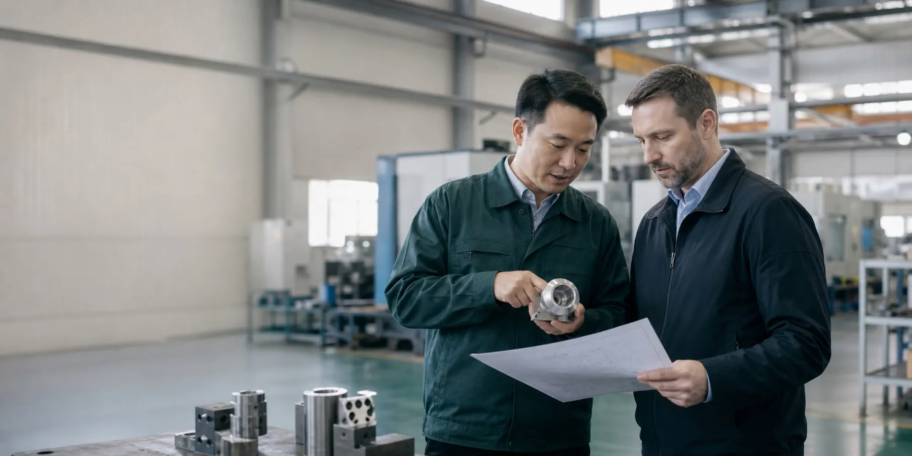 Procurement collaboration inside a manufacturing facility